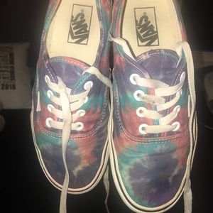 Tie Dye Vans